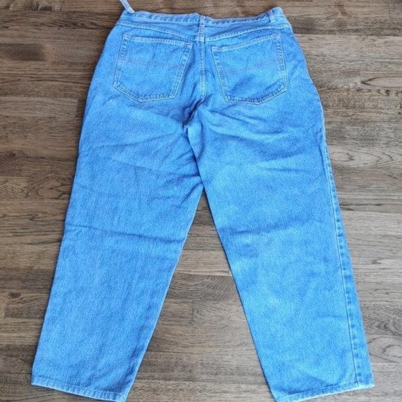 Vintage 80s High-Rise Mom Jeans LA Blues 38 Plus - Picture 3 of 7